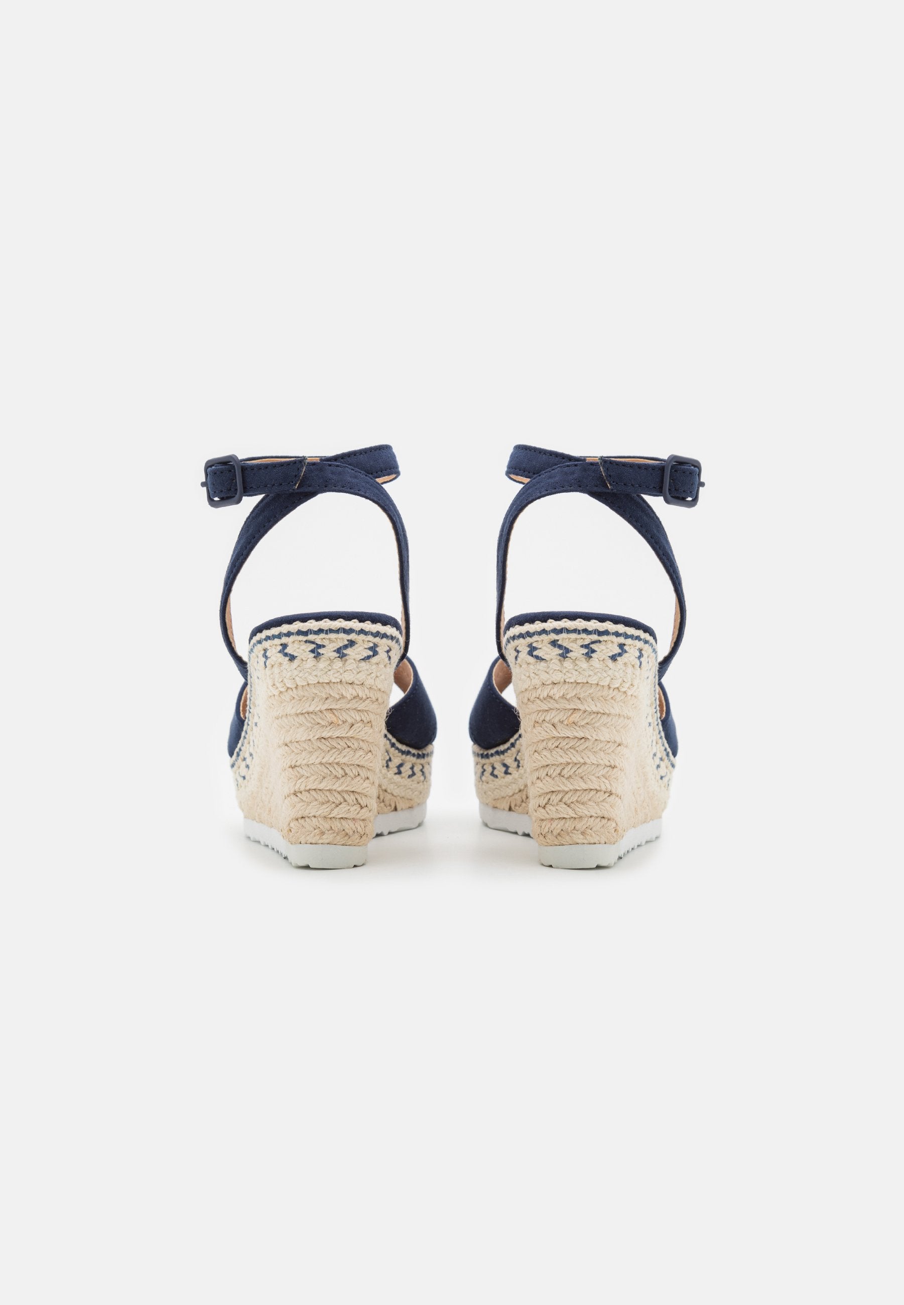Anna Field Wedge Sandals - Dark Blue