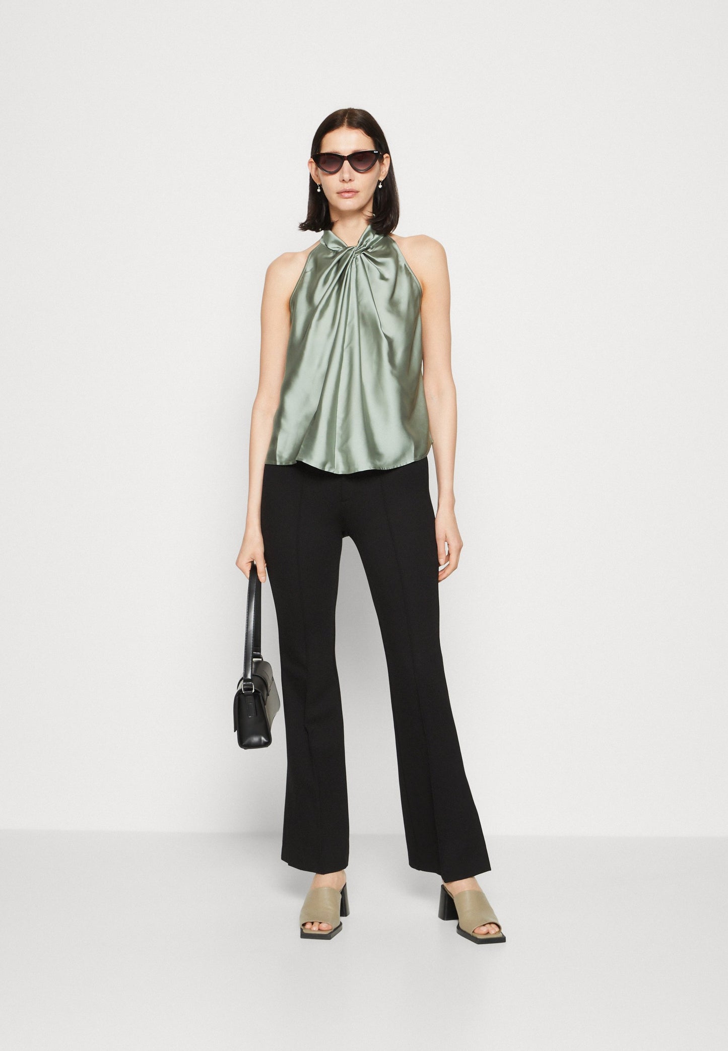 Anna Field Top - Light Green
