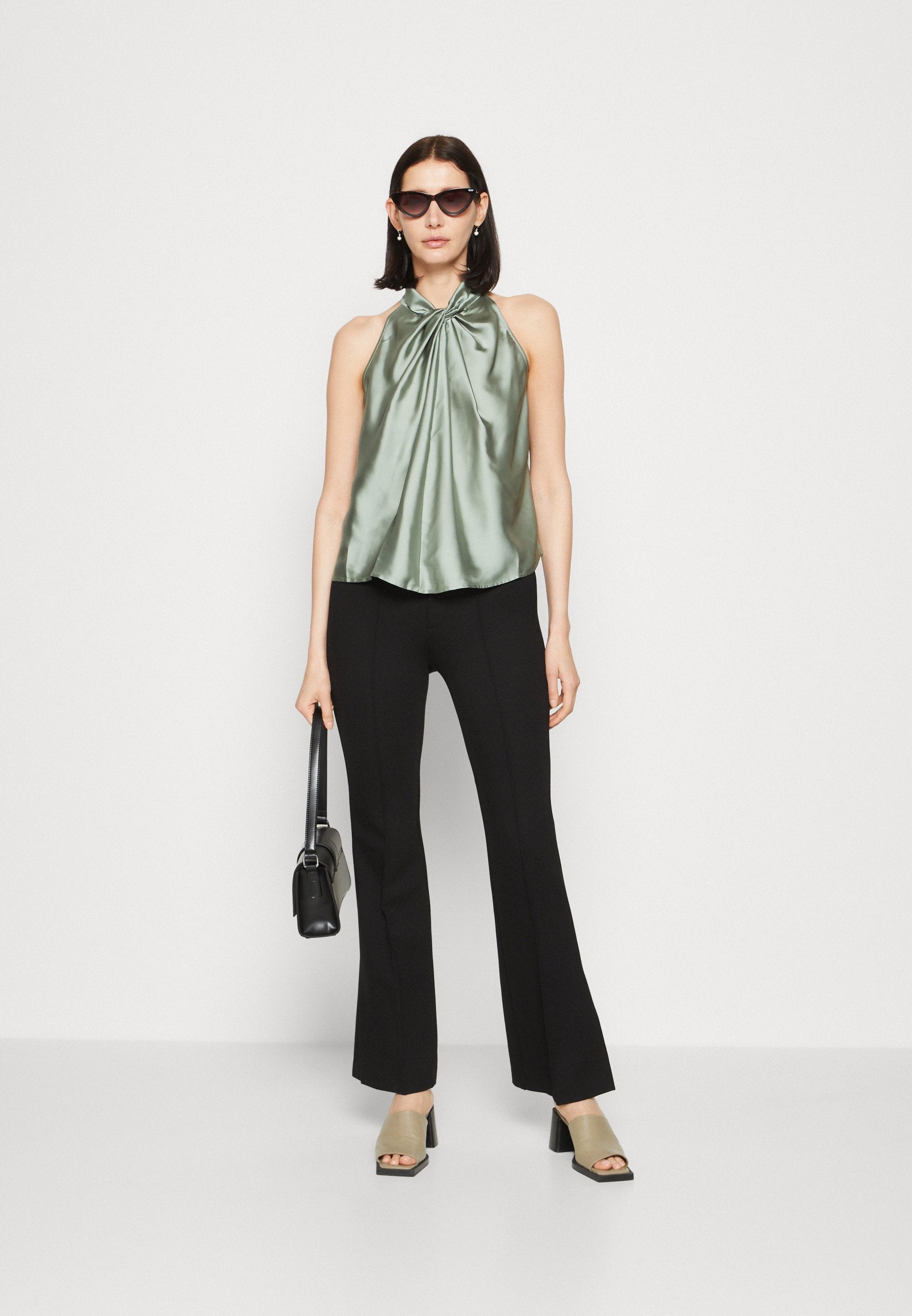 Anna Field Top - Light Green