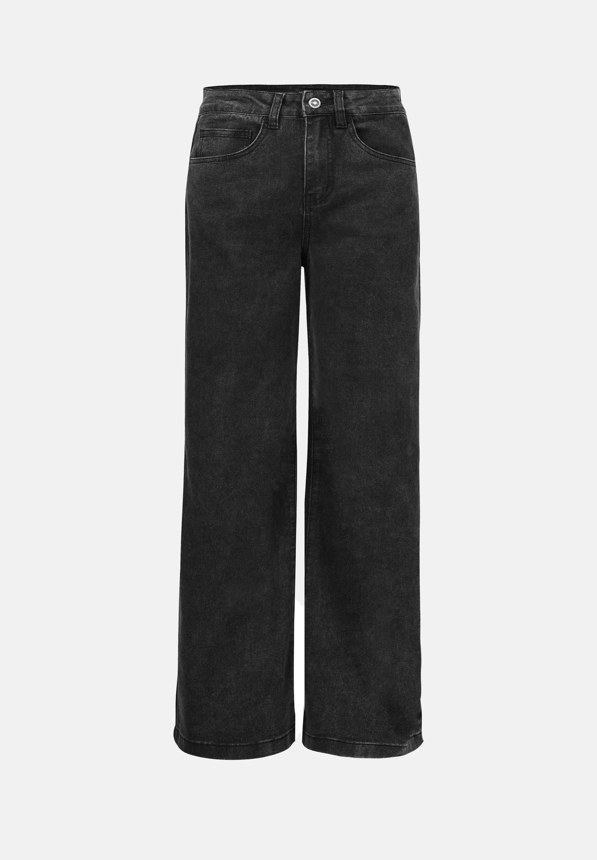  Flared Jeans - Washed Black