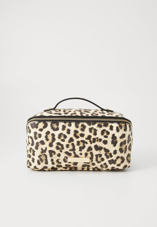 Anna Field Wash Bag - Leo Print