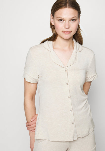 Anna Field Button Through Pj Set - Pyjamas