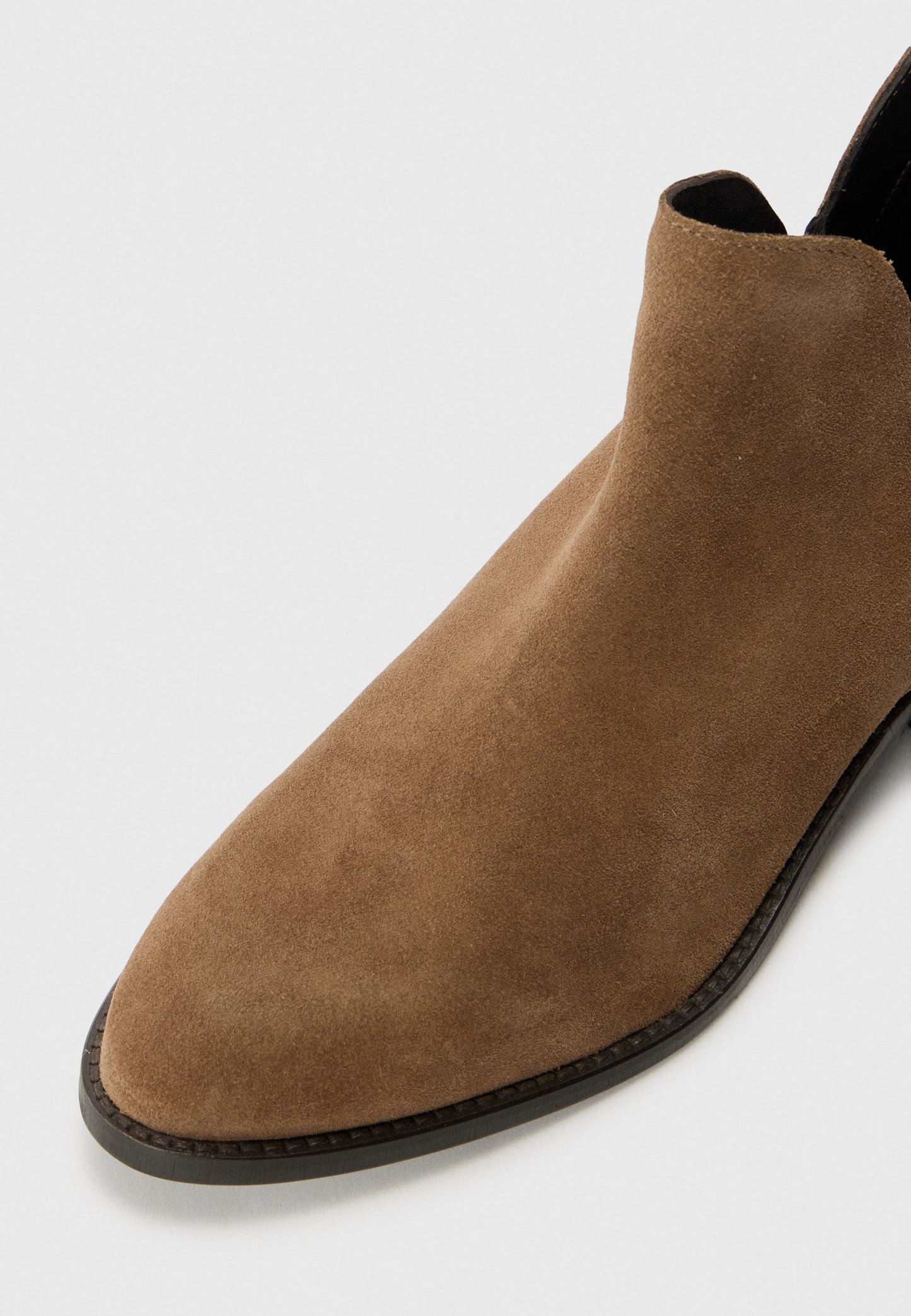 Anna Field LEATHER - Cowboy/biker Ankle Boot - Taupe