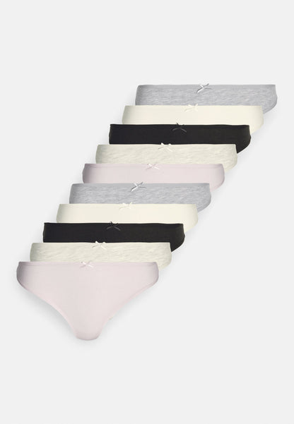 Anna Field GEORGINA 10 PACK - Thong - Mehrfarbig