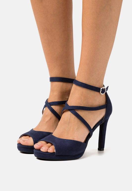 Anna Field Platform Sandals - Dark Blue