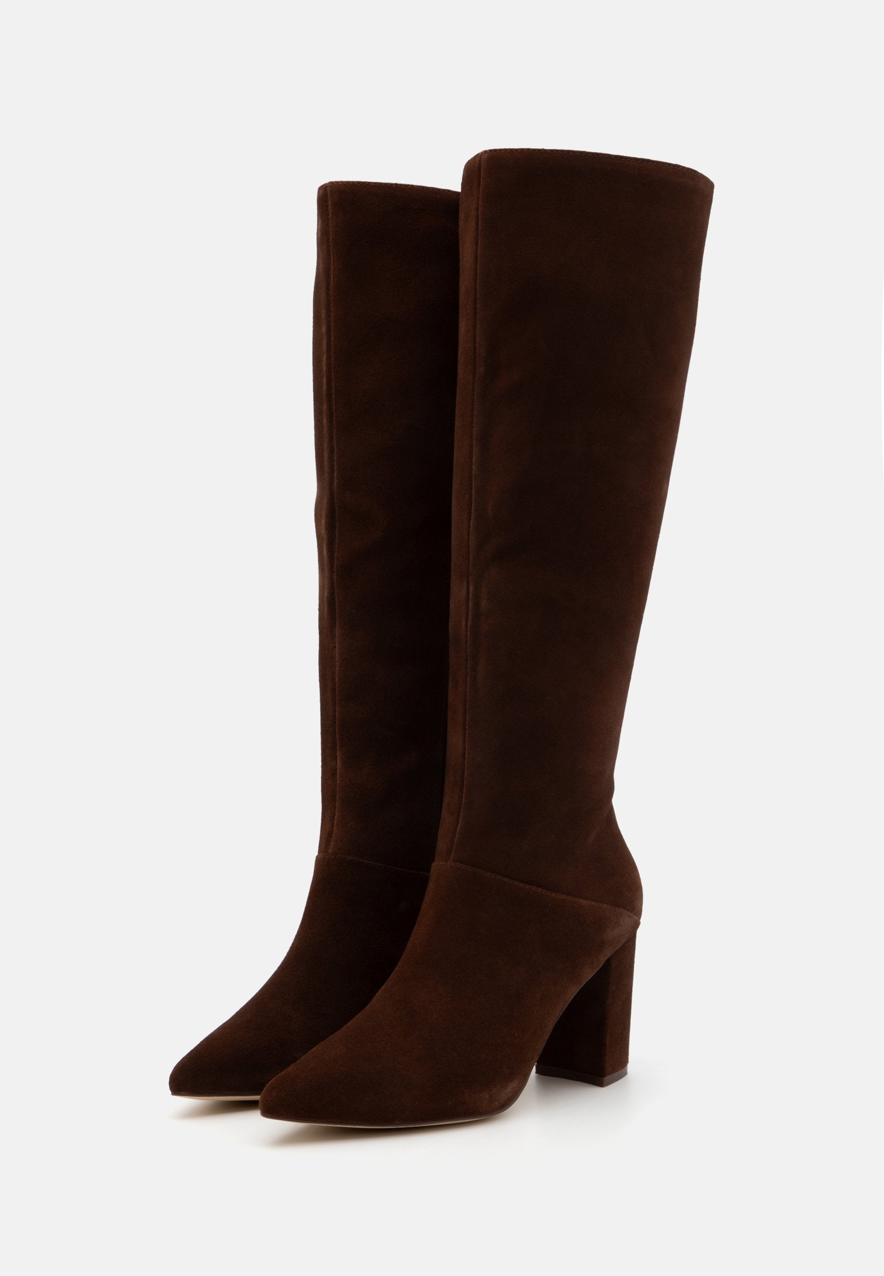 Anna Field LEATHER - Boots - Dark Brown