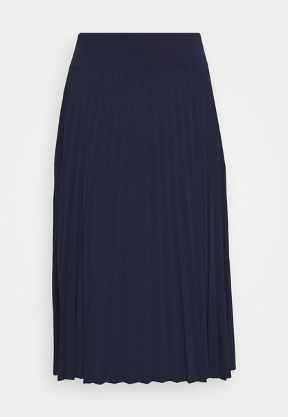 Anna Field Plisse A-Line Mini Skirt - A-Line Skirt - Maritime Blue