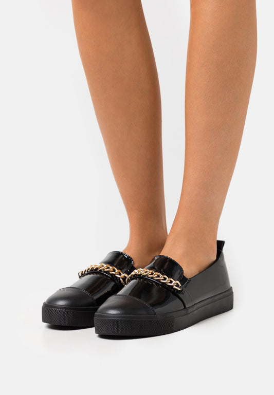 Anna Field Slip-Ons - Black