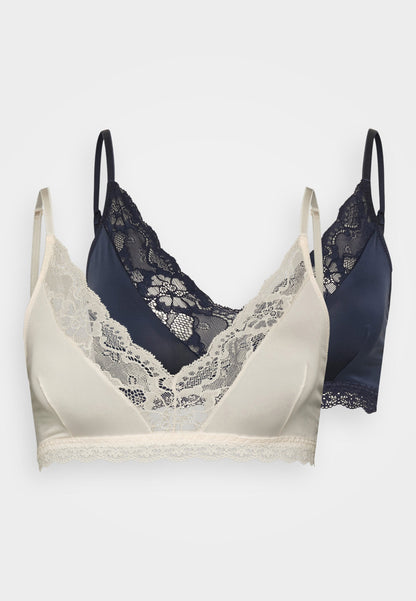 Anna Field 2 Pack - Triangle Bra - Pink/Blue