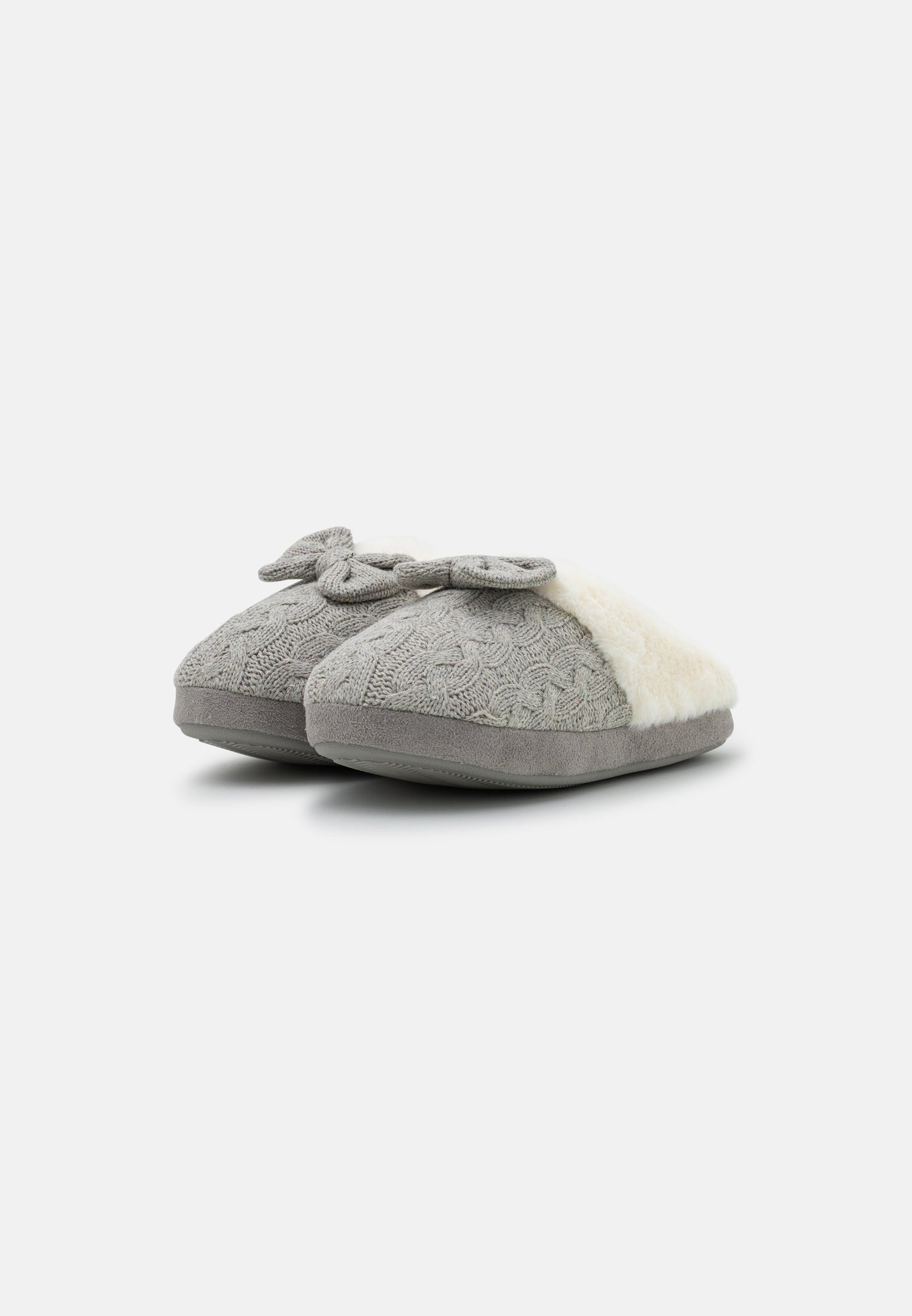 Anna Field Slippers - Light Grey