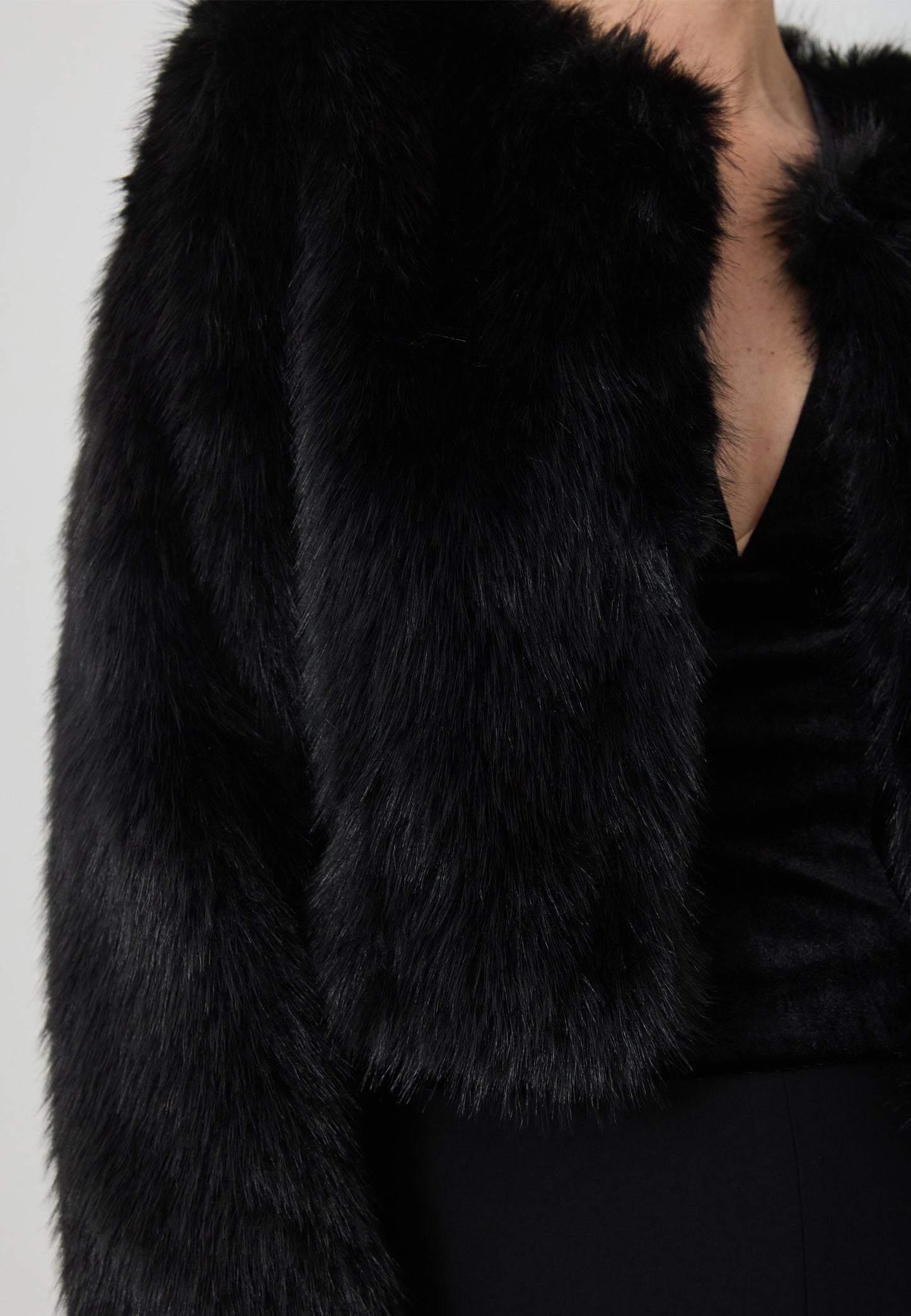 Anna Field CROPPED - Winter Jacket - Black
