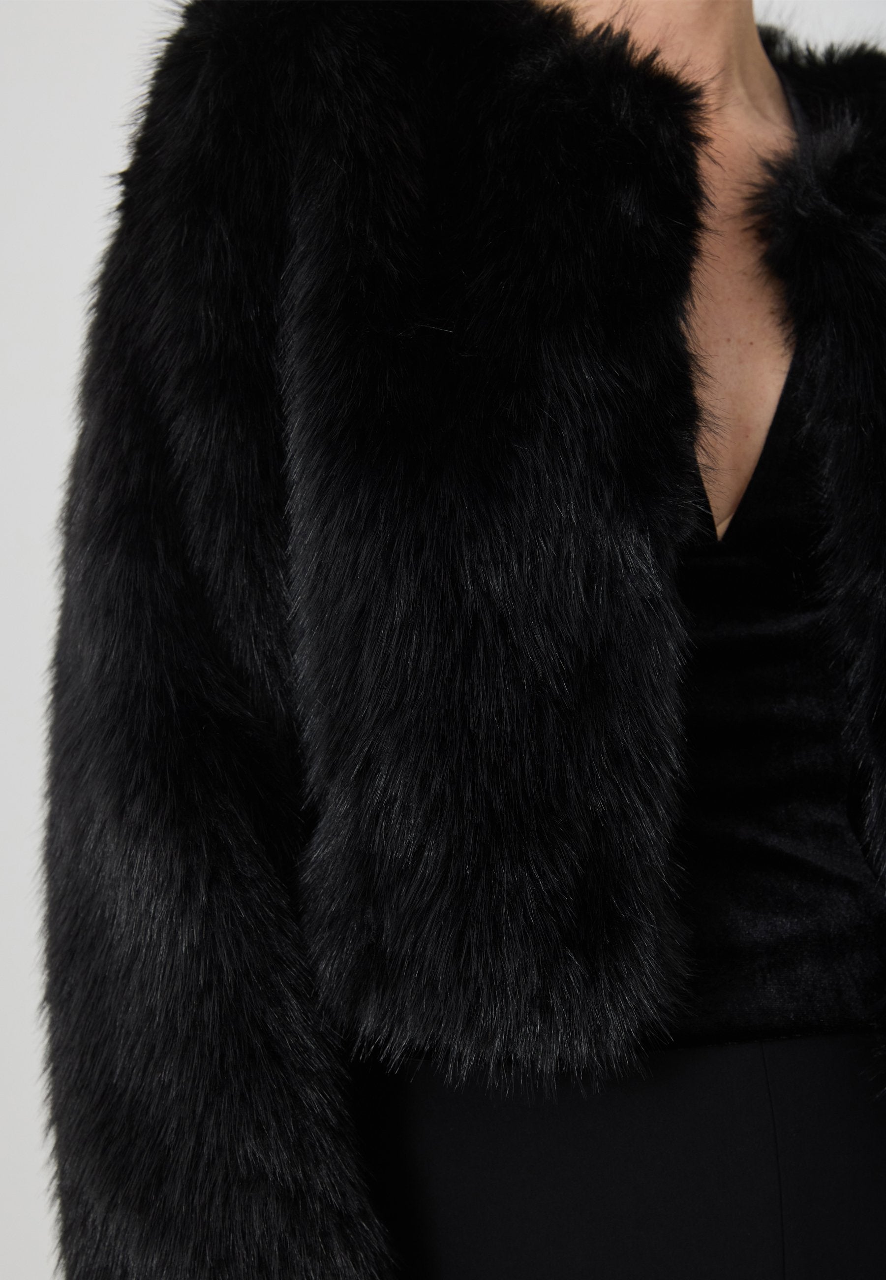 Anna Field CROPPED - Winter Jacket - Black