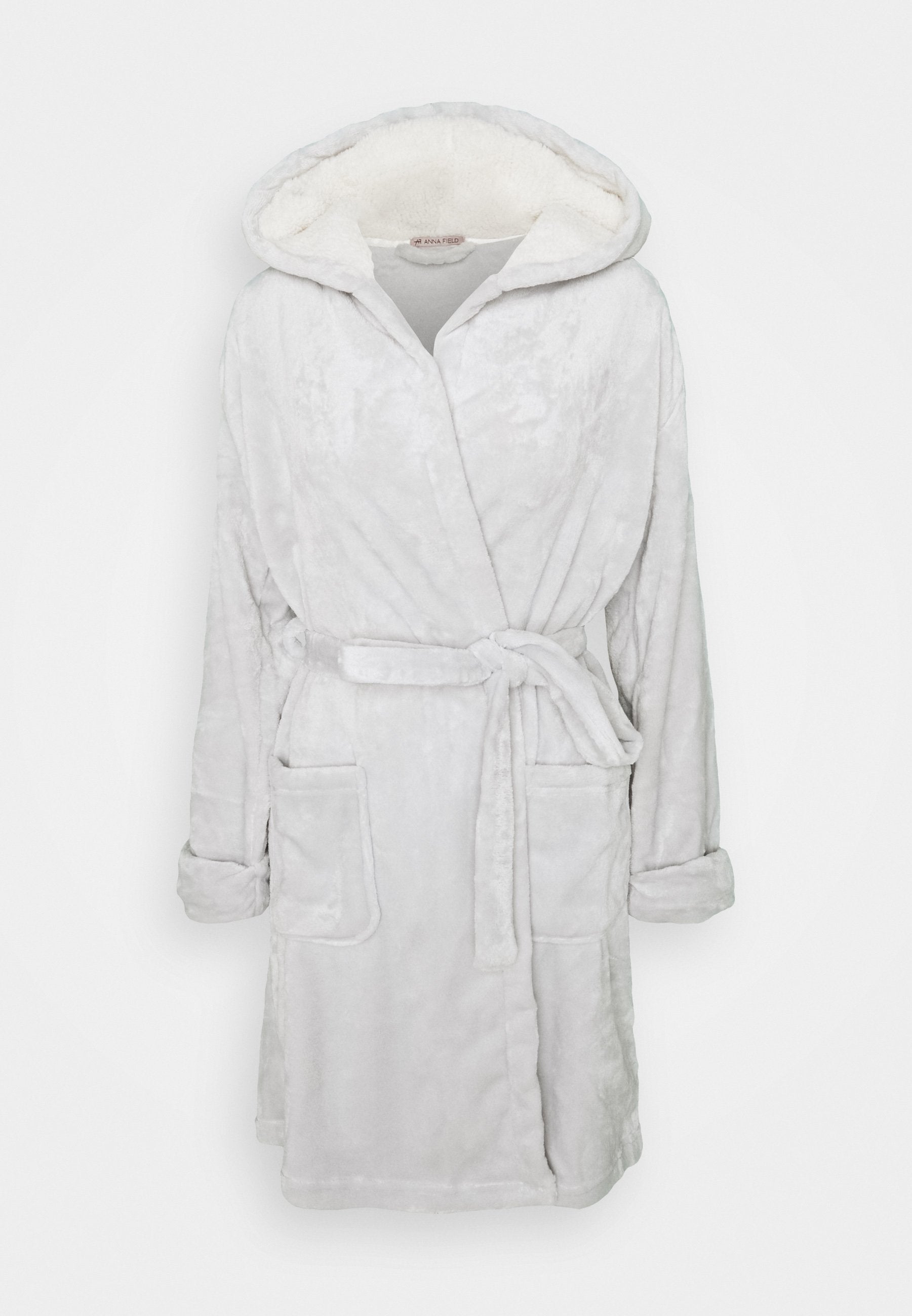 Anna Field Dressing Gown - Grey