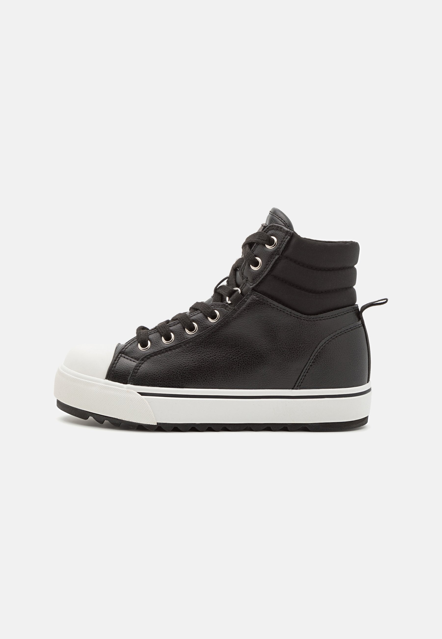 Anna Field High-Top Trainers - Black