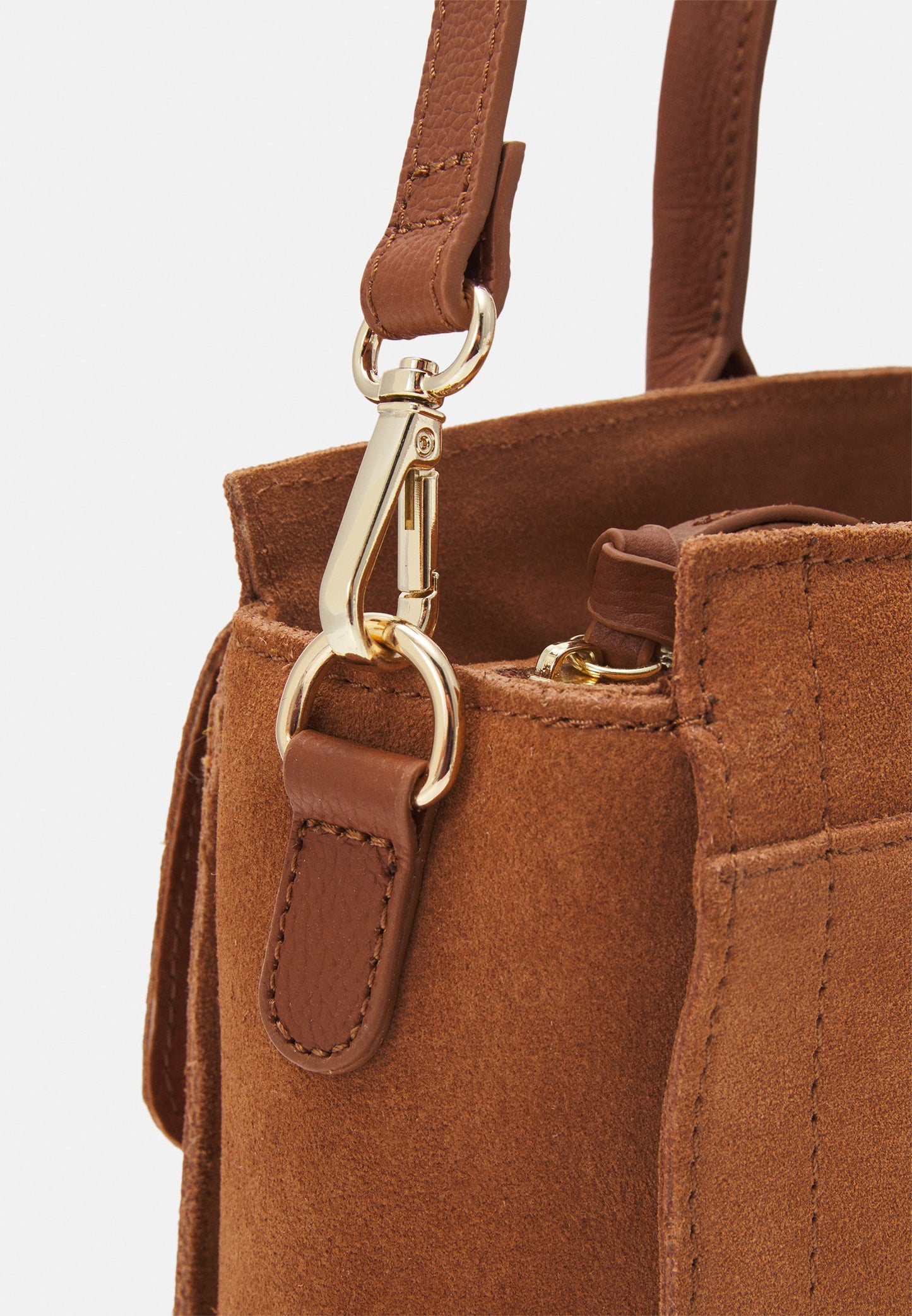 Anna Field Leather - Laptop Bag - Cognac