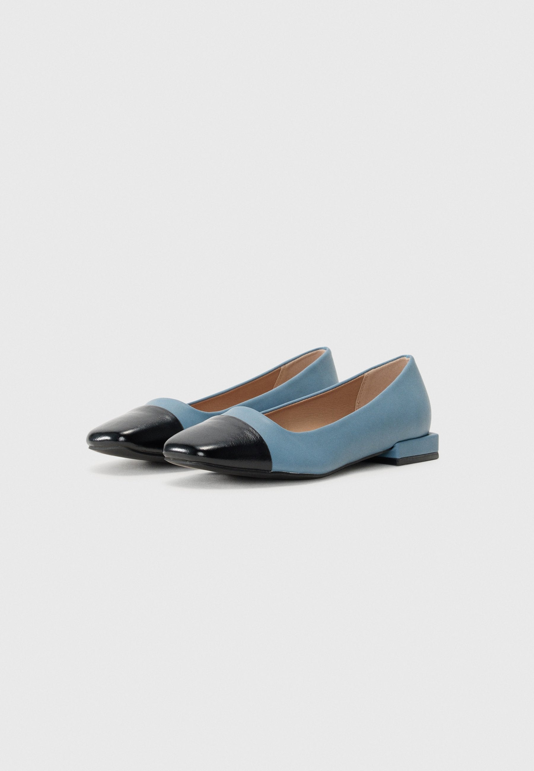 Anna Field Ballet Pumps - Blue/black