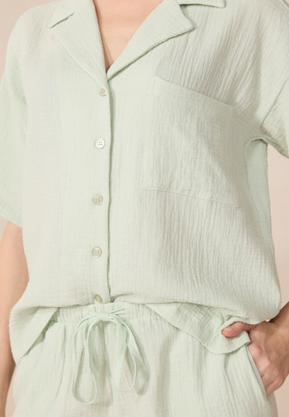 Anna Field SET - Pyjamas - Light Green