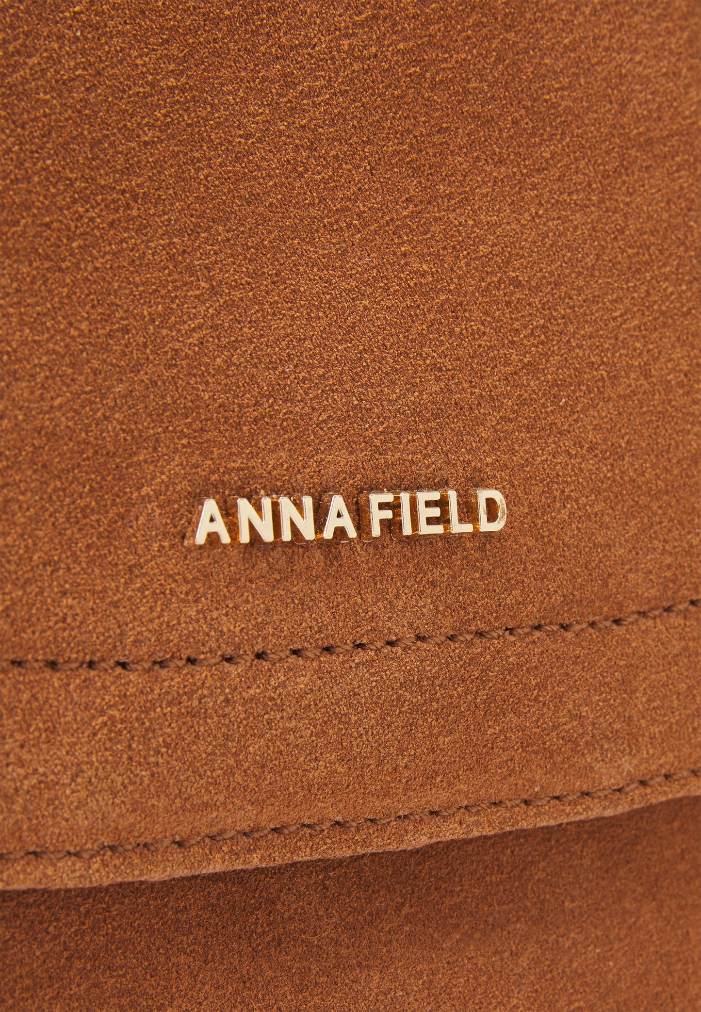 Anna Field Leather - Laptop Bag - Cognac