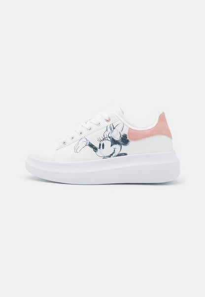 Anna Field Disney Mickey Mouse - Trainers - White/Light Pink