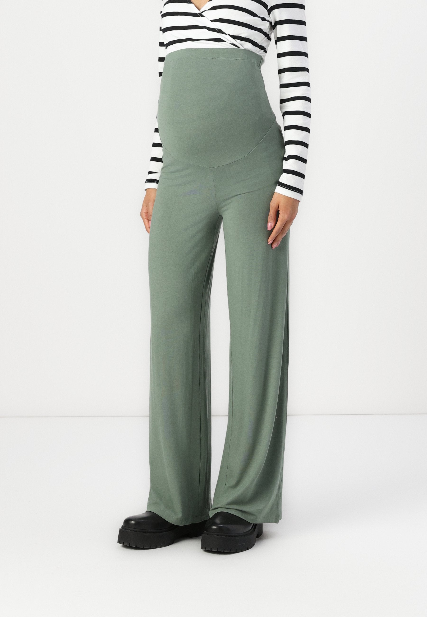  2 PACK - Tracksuit Bottoms - Dark Grey/dark Green
