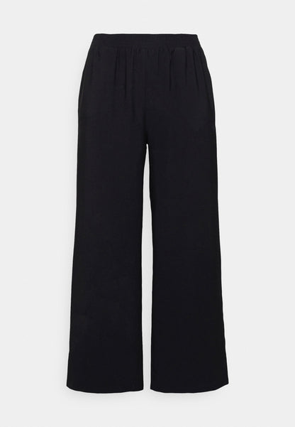  Wide Leg Pant - Trousers - Black