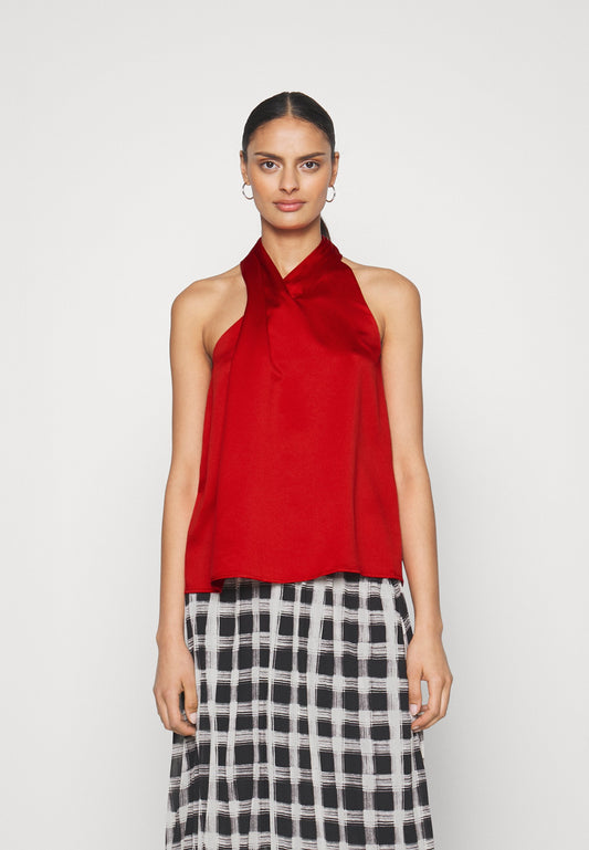 Anna Field Blouse - Red