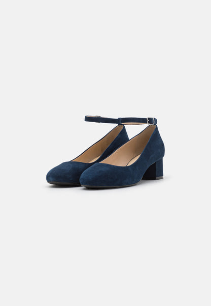 Anna Field Leather- Classic Heels - Dark Blue