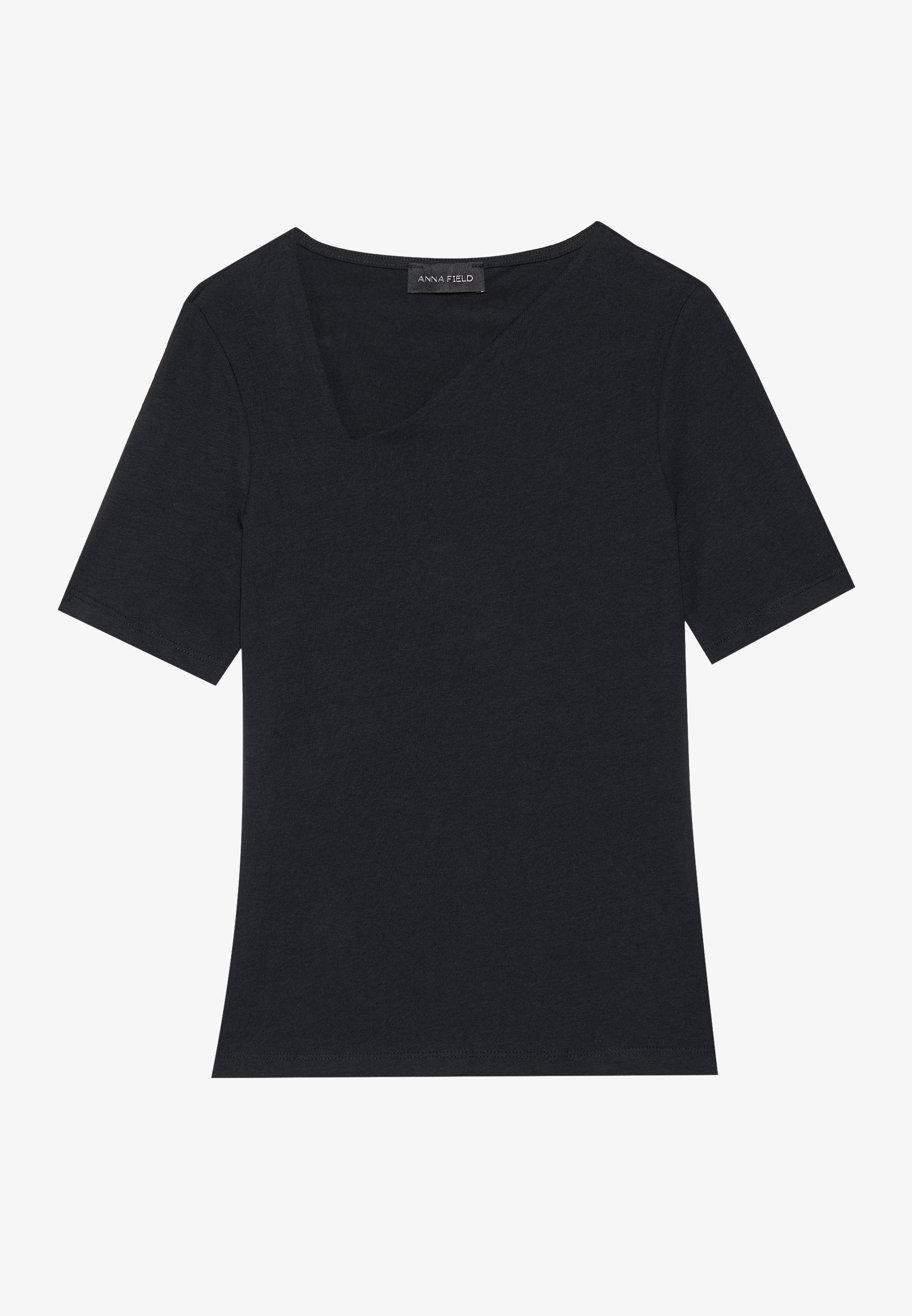 Anna Field 2 PACK - Print T-shirt - Egret/black