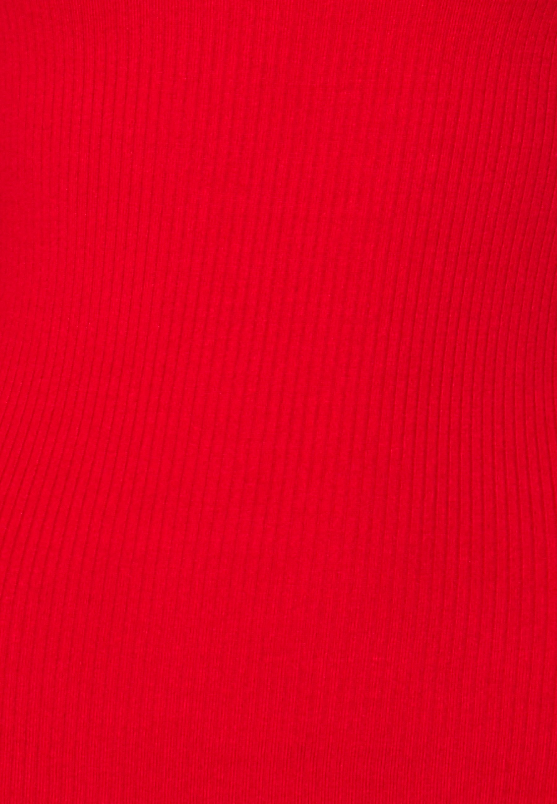 Anna Field Button Detail - Jumper -Red