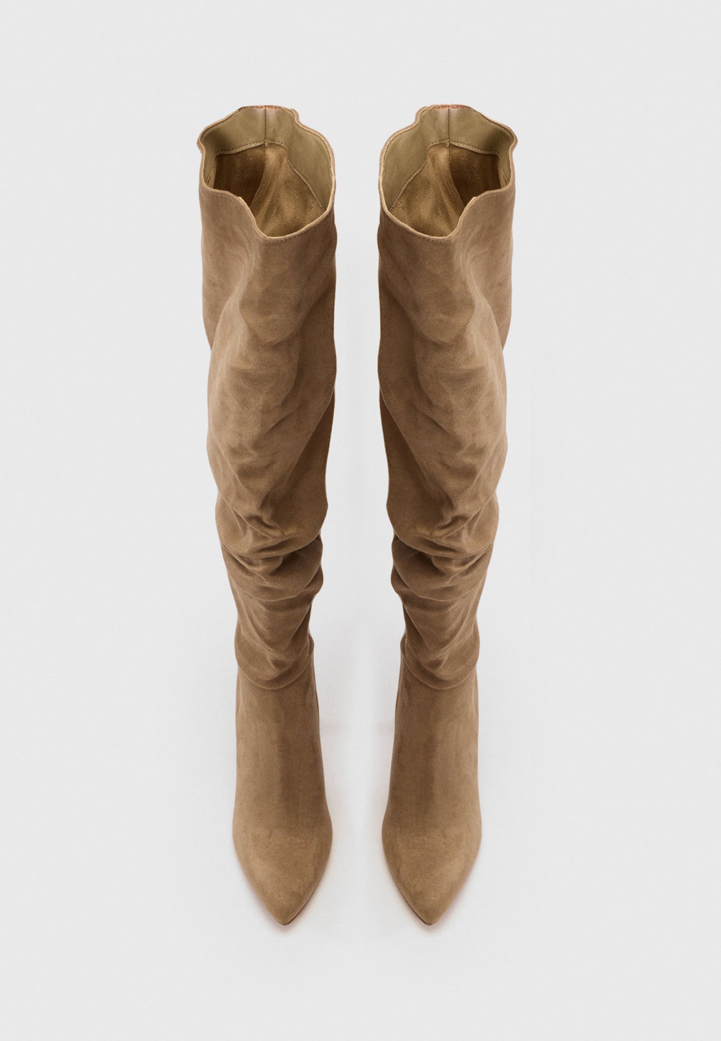 Anna Field High Heeled Boots - Taupe