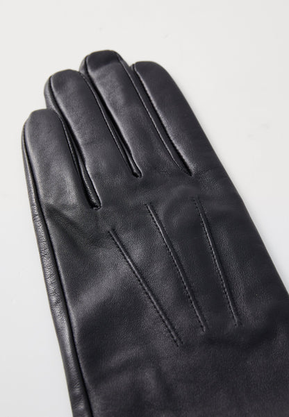 Anna Field LEATHER - Gloves - Black