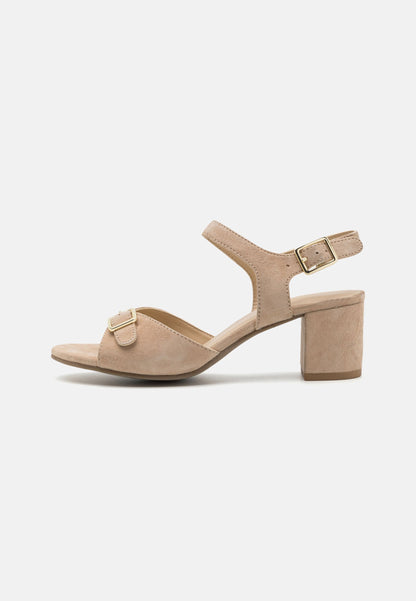 Leather- Sandals - Beige
