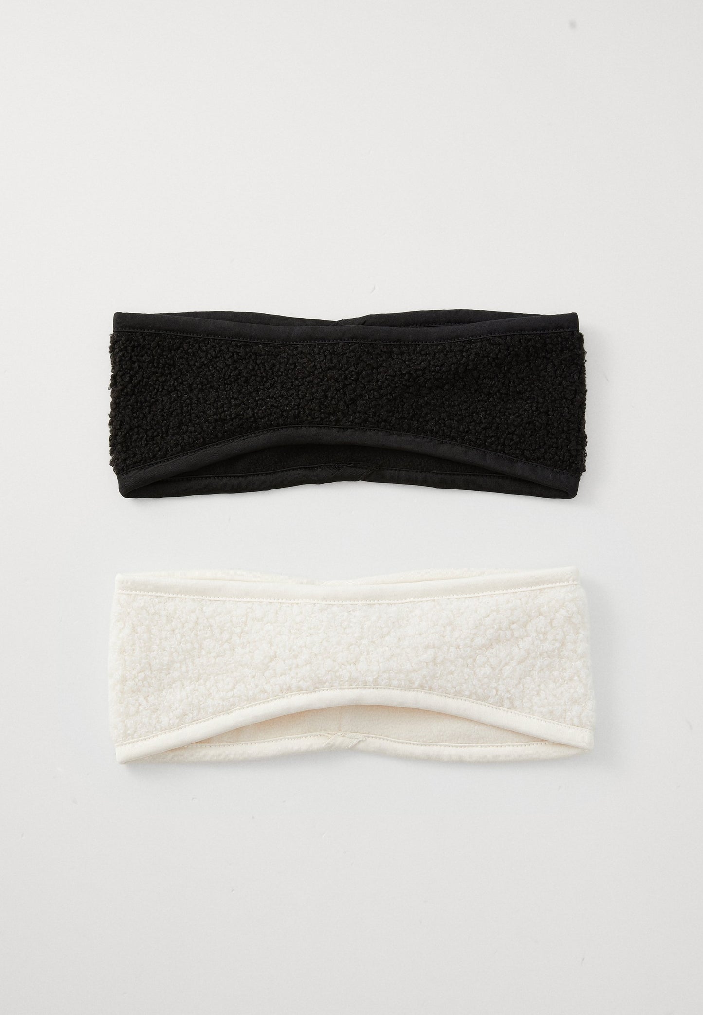 Anna Field 2 PACK - Ear Warmers - Black/off-white
