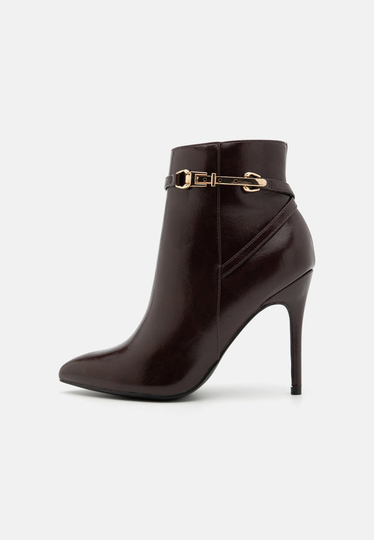 Anna Field Ankle Boots - Bordeaux