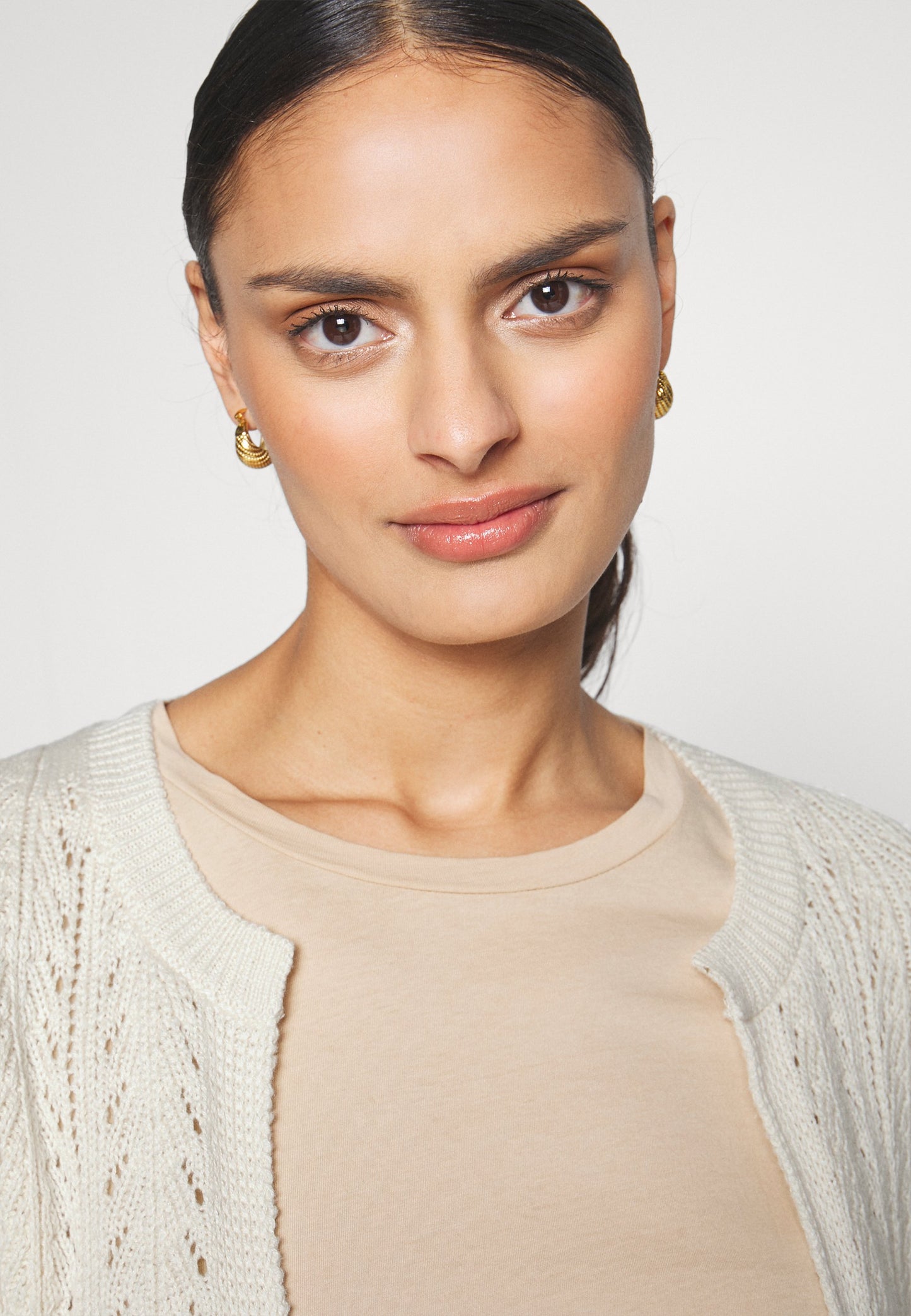 Anna Field Pointelle Bolero - Cardigan