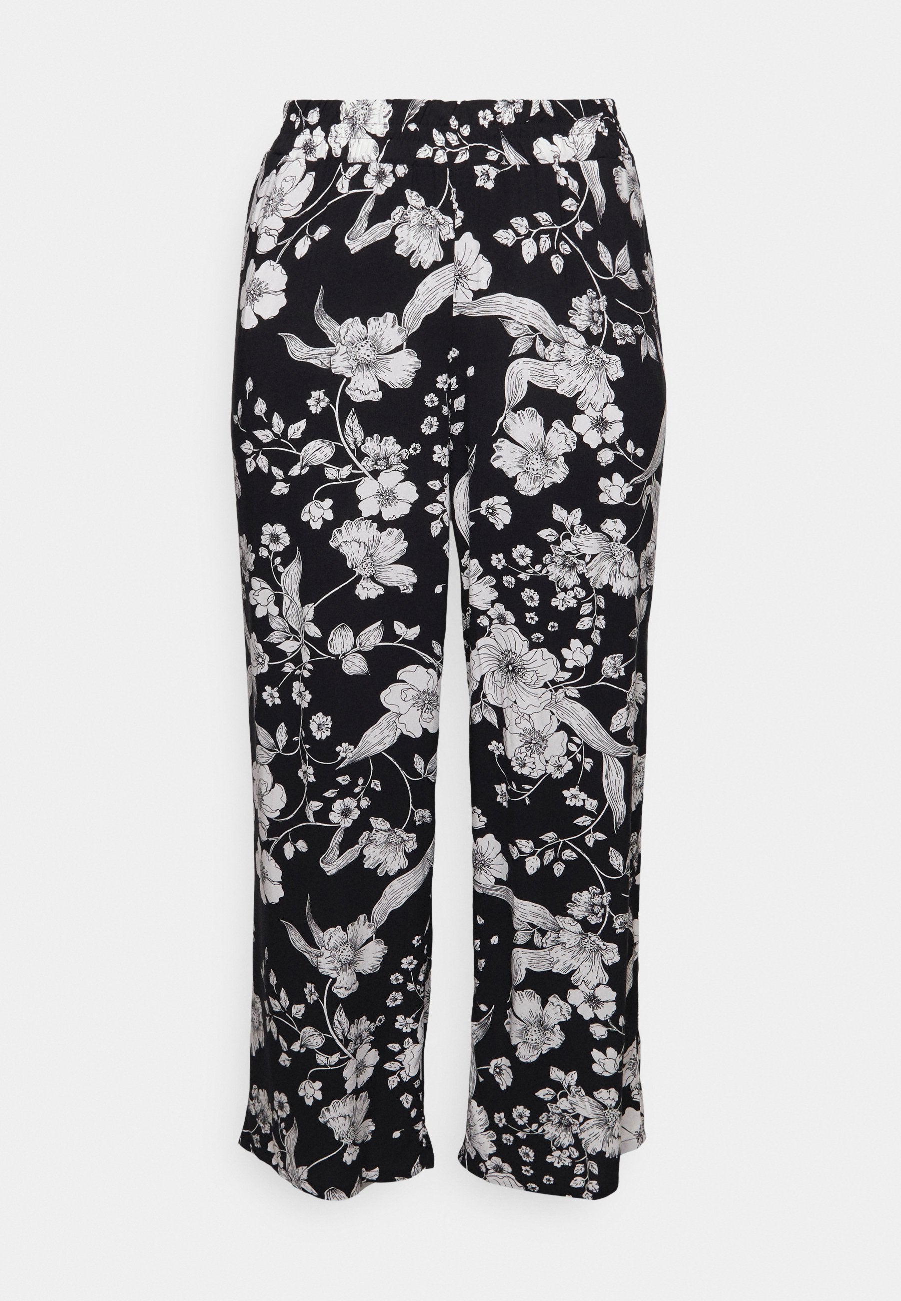  Trousers - Black/Off-White