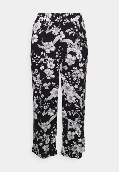  Trousers - Black/Off-White