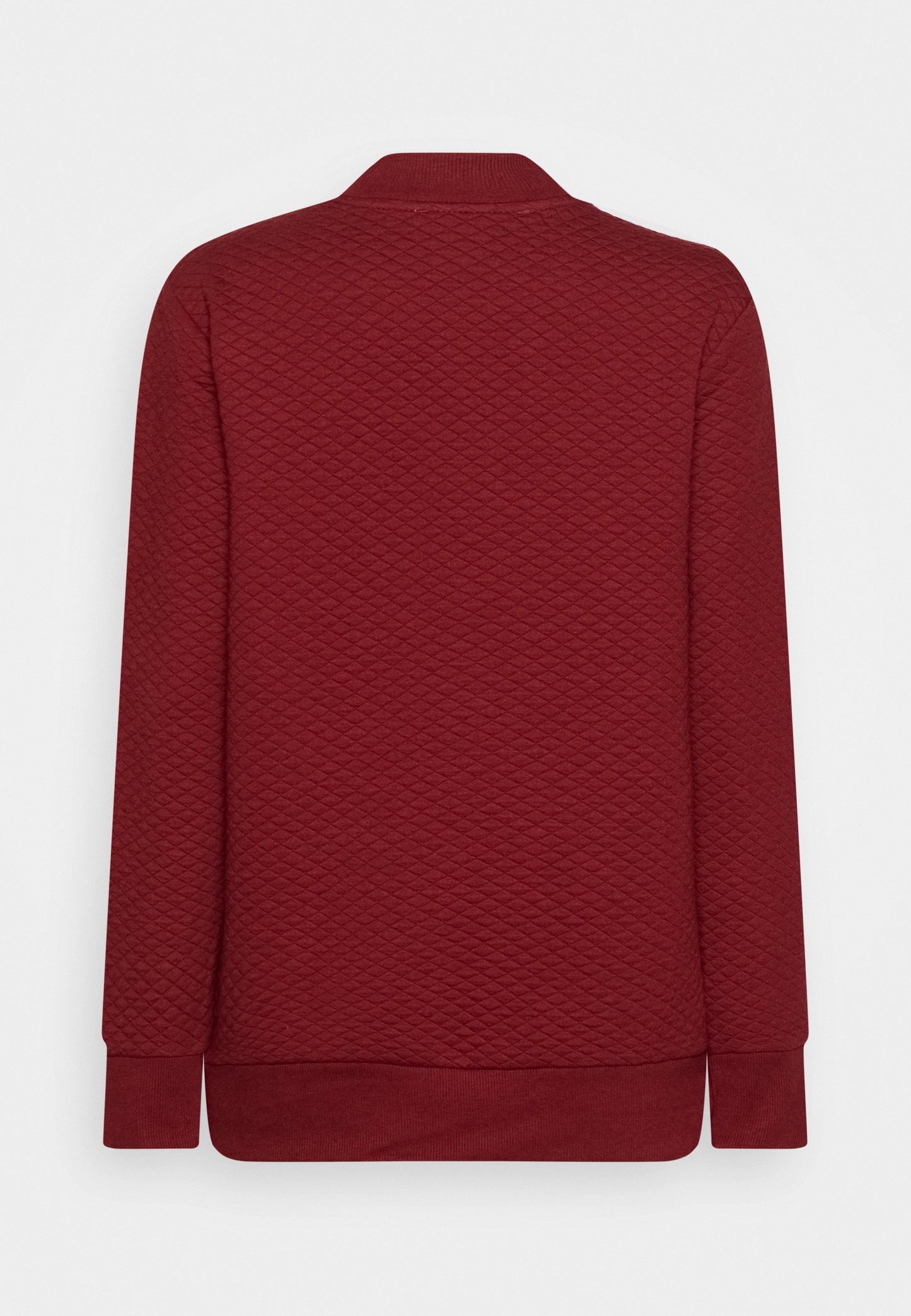 Anna Field Zip-Up Sweatshirt - Bordeaux