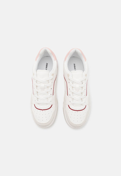Anna Field Trainers - White/Red