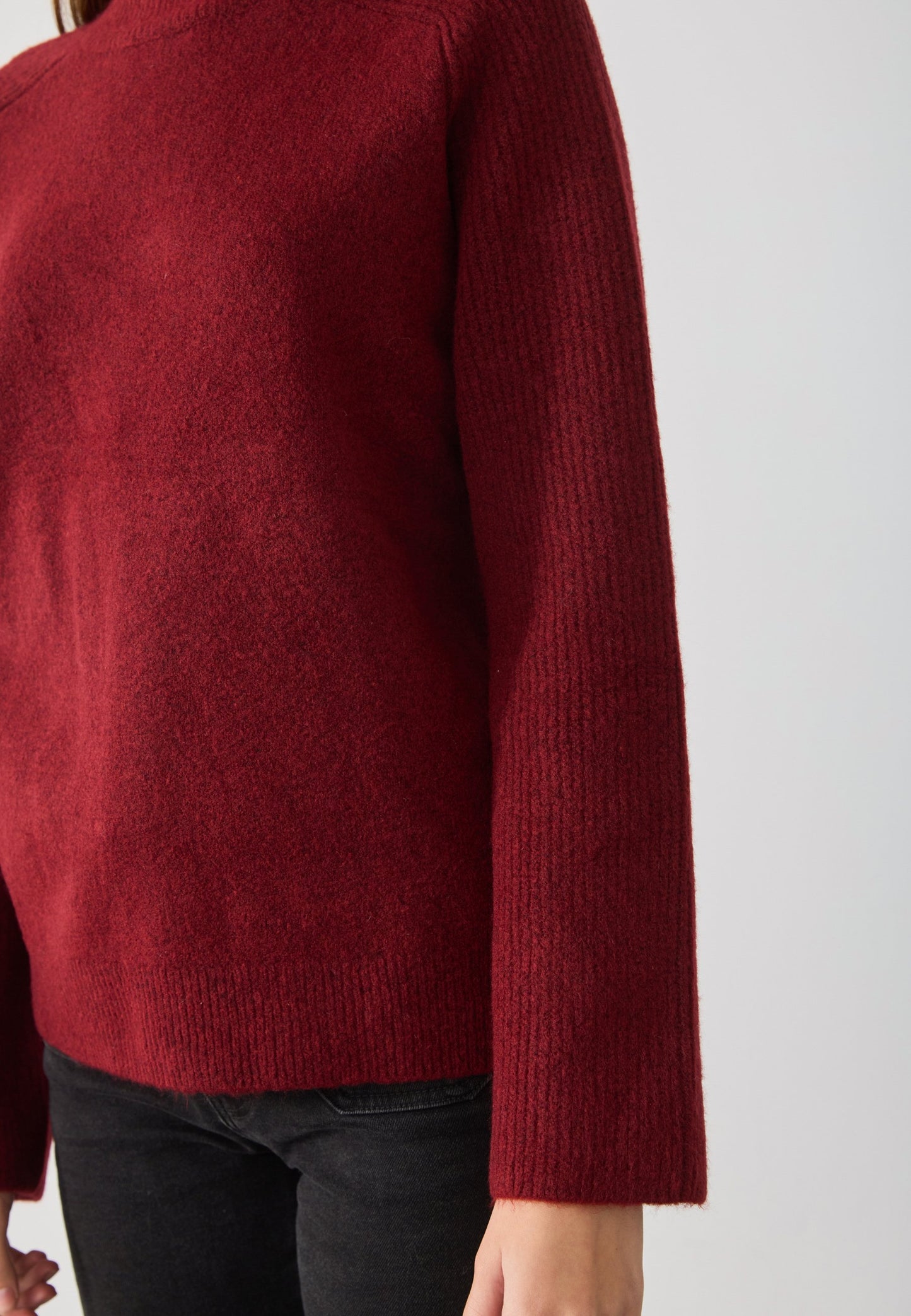 Anna Field Jumper - Burgundy