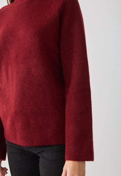 Anna Field Jumper - Burgundy