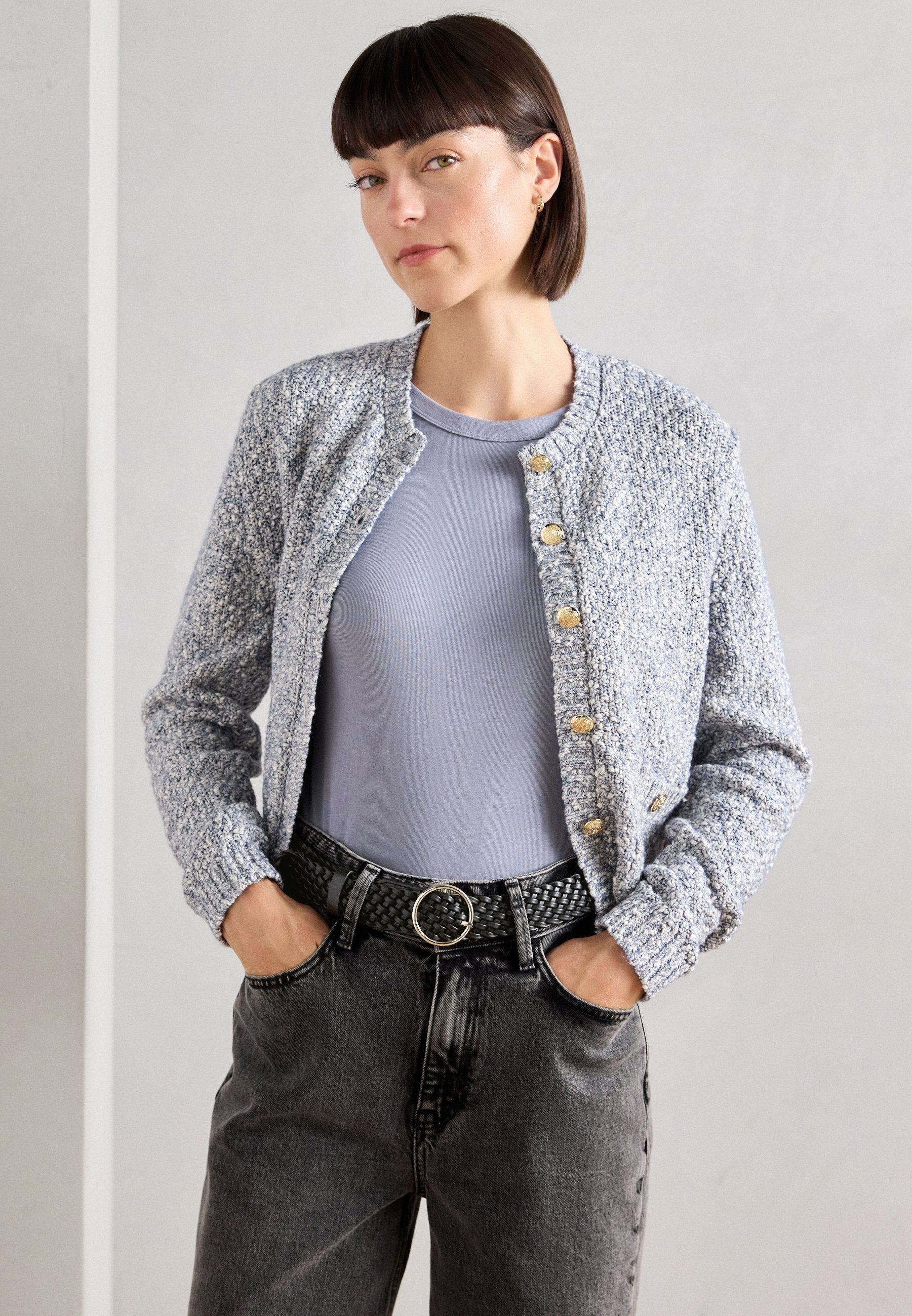 Anna Field Braided Belt - Black