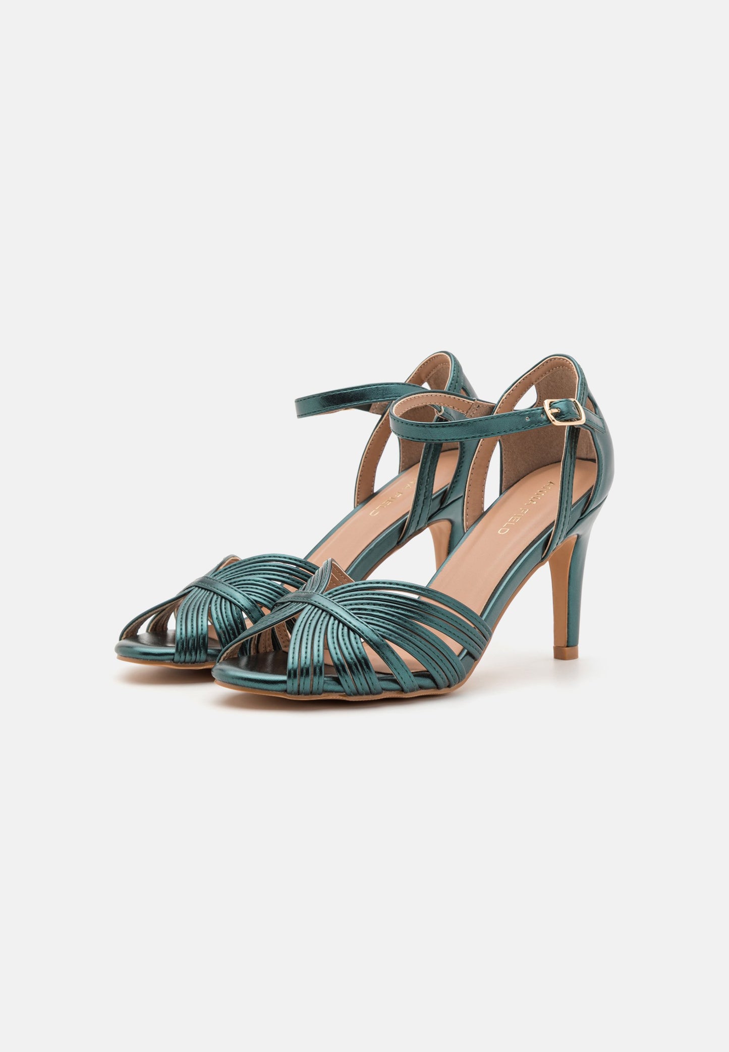 Anna Field High Heeled Sandals - Green