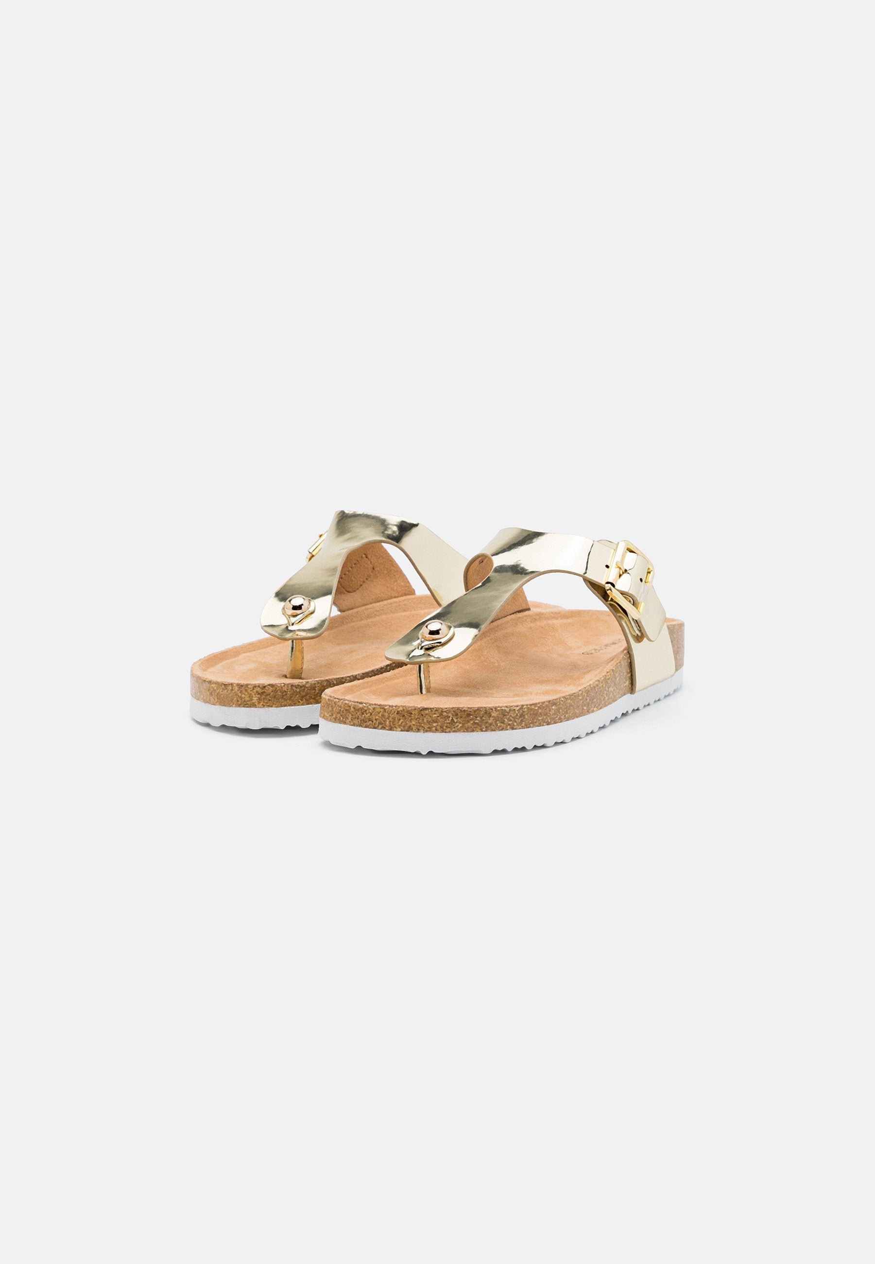 Anna Field T-bar Sandals - Gold-coloured