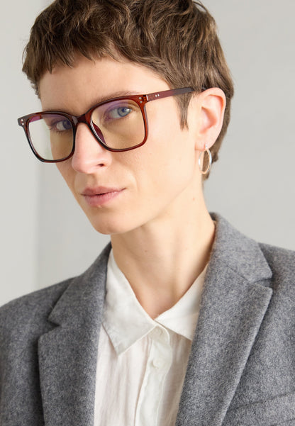 Anna Field Blue Light Glasses - Transparent Brown