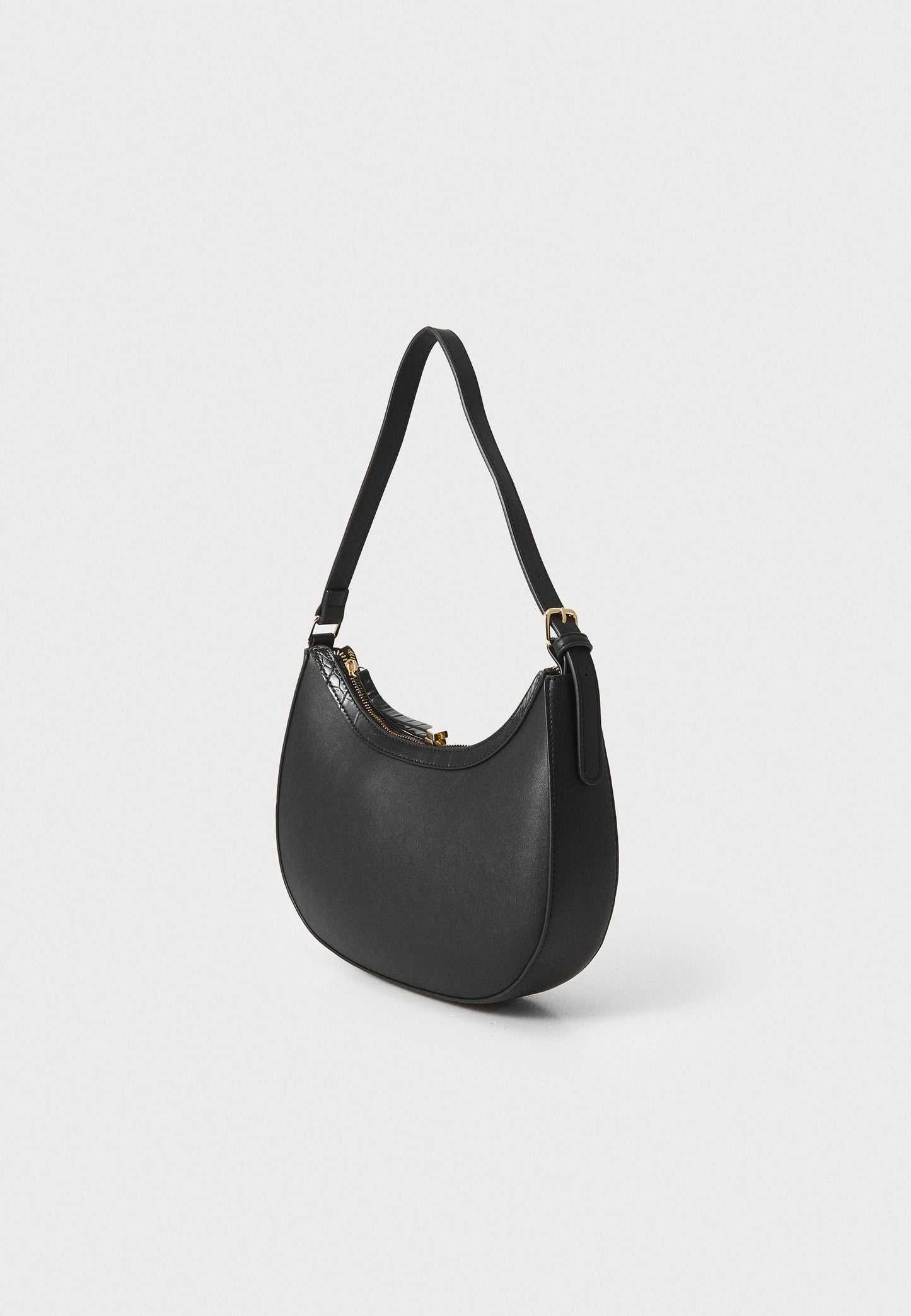 Anna Field Handbag - Black Croco