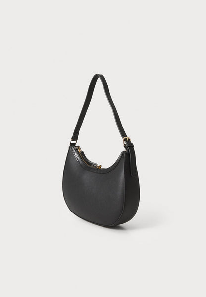 Anna Field Handbag - Black Croco