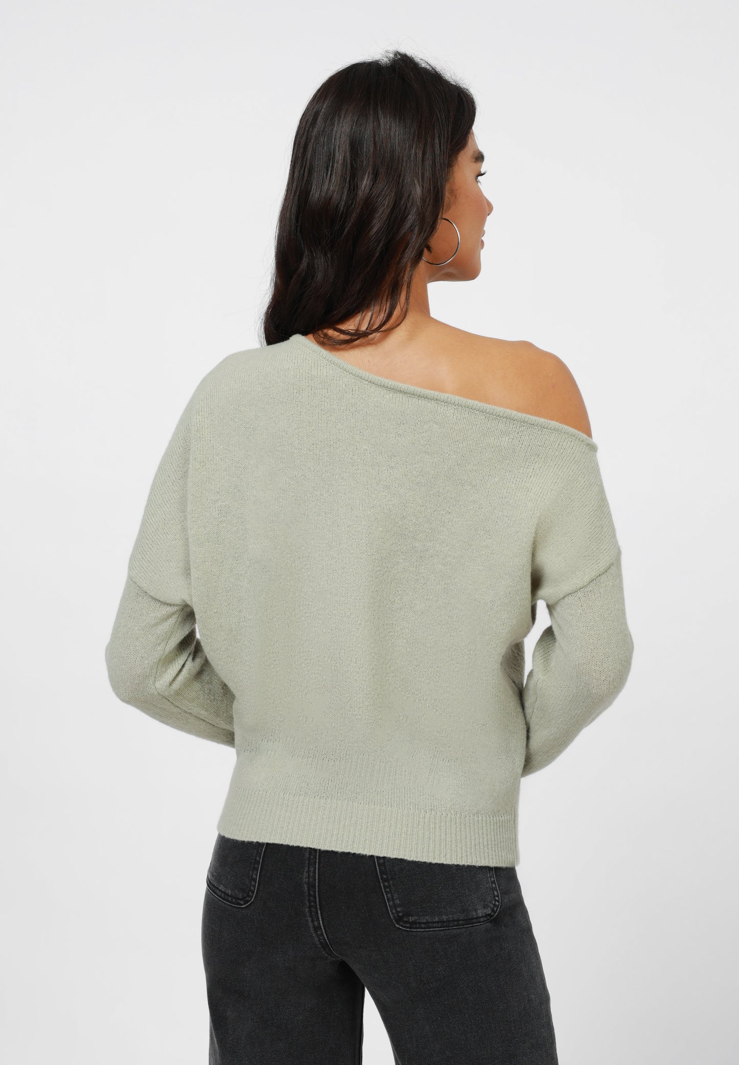 Anna Field Jumper - Sage