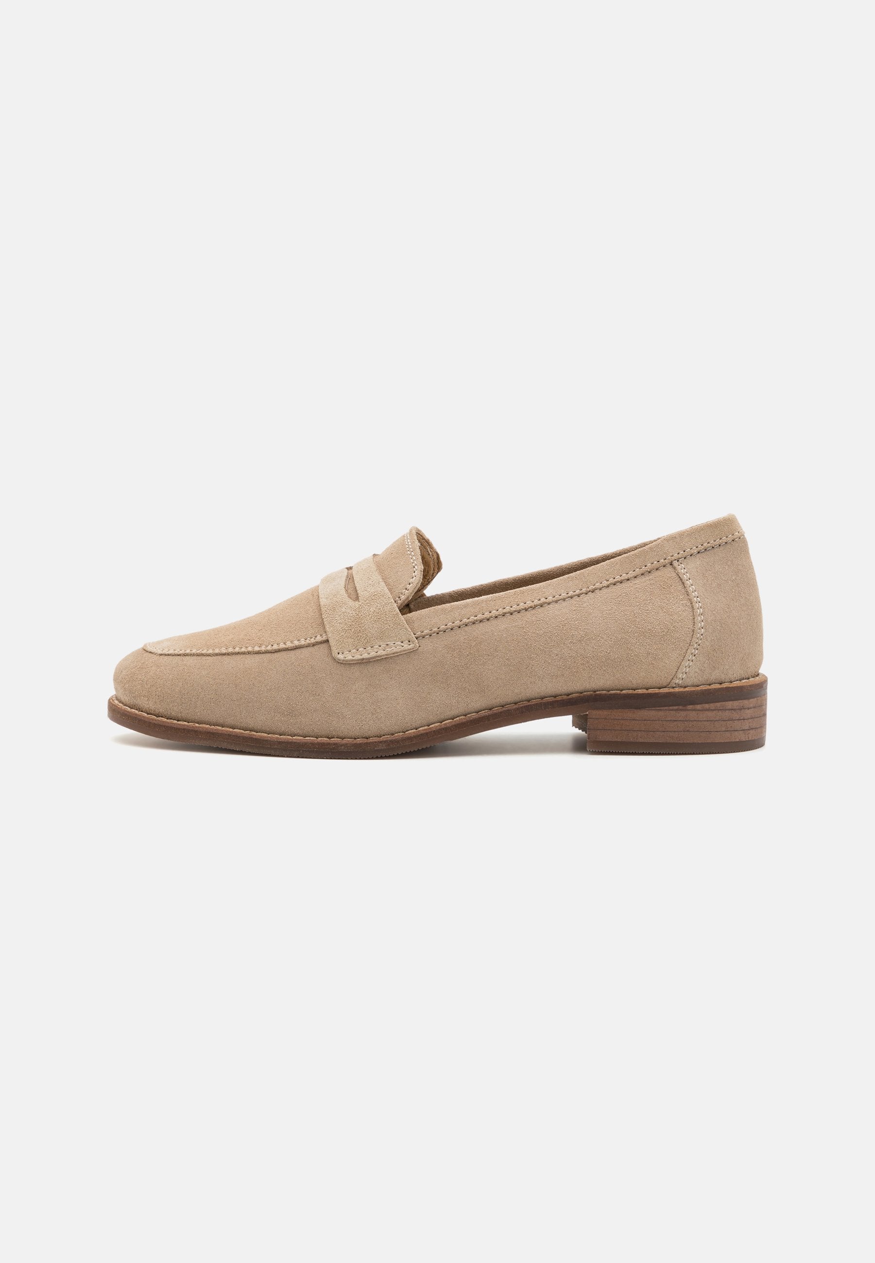 Anna Field LEATHER - Slip-ons - Beige