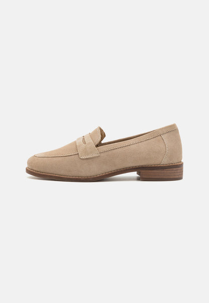 Anna Field LEATHER - Slip-ons - Beige